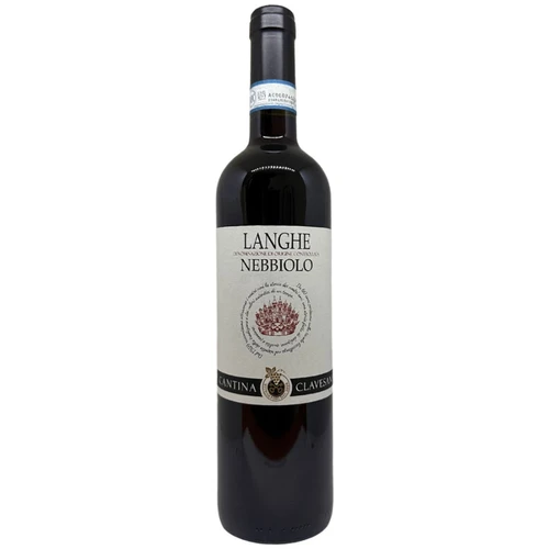 Cantina Clavesana Langhe Nebbiolo DOCG 2020 750ml Vinho Italiano