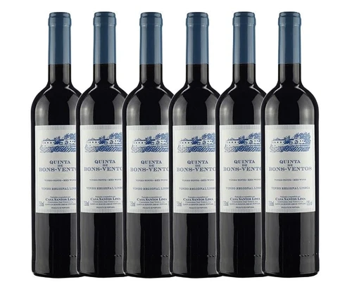 Box 6gfs  Quinta De Bons Ventos 750ml