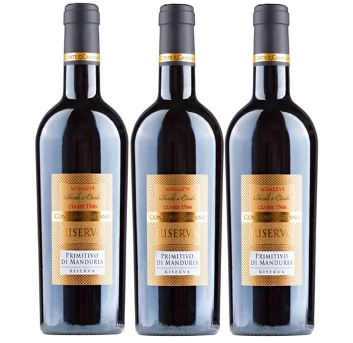 Box Conte Di Campiano Primtivo Di Manduria Riserva 3GFS