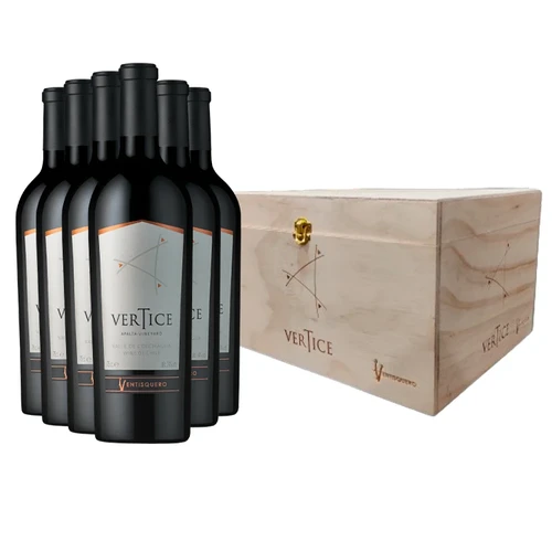 Caixa 6 Garrafas Ventisquero Vertice Carménère - Syrah 750ml