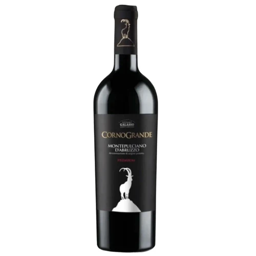 Corno Grande Montepulciano D`Abruzzo DOP Premium 750ml Vinho Italiano