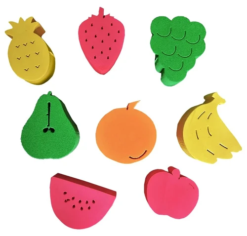 Kit Miniaturas Flutuantes Salada De Frutas - 8 Unidades