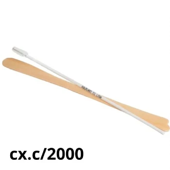 Kit Auxiliar Para Papanicolaou Descartável Escova + Espátula Kolplast