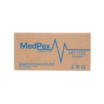 Papel Para Ultrassom 110mmx20mt 110S Medpex Cxc-05 Rl