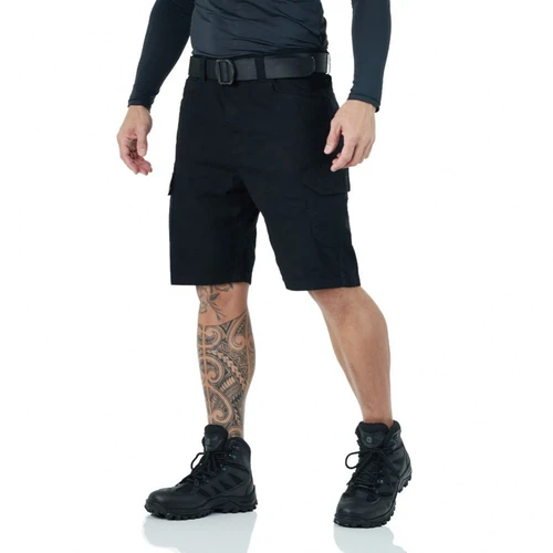 Bermuda Tática Invictus - Cargo Motion Ripstop Elastano - Preta