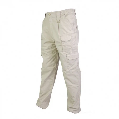 Calça Cargo Rip Stop EVO TACTICAL - Modelo Ranger - 8 Bolsos - TAN