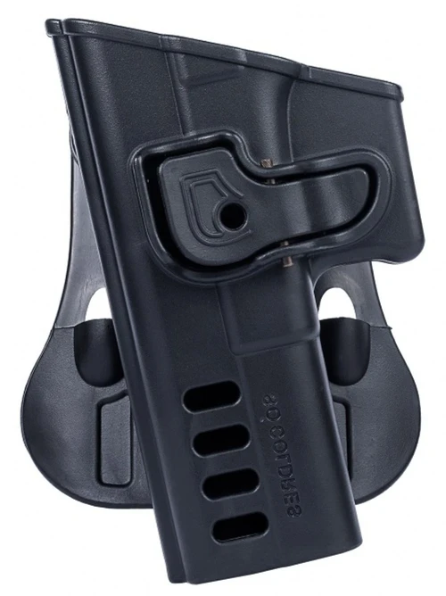 Coldre Ostensivo Polímero - Glock G17 - G22 GERAÇÃO 4 - Canhoto
